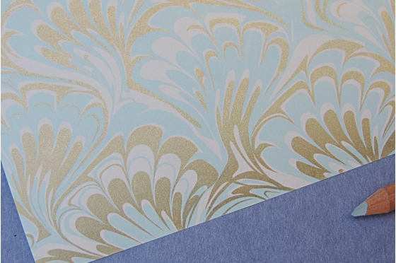 Papier d&eacute;coratif Rossi1931&copy; marbr&eacute;