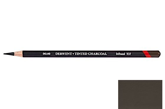 Derwent&reg; tinted charcoal pencil DRIFTWOOD