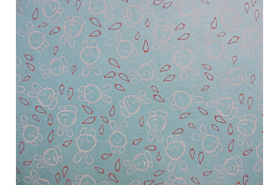 Feuille Lokta Lapins bleus