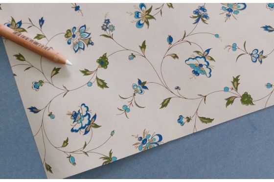 Papier d&eacute;coratif Rossi1931&copy; - Fleurs - CRT200