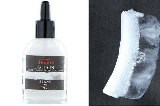 Encre aquarelle Eclats Jacques Herbin 50 ml