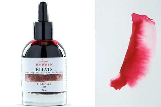 Encre aquarelle Eclats Jacques Herbin 50 ml
