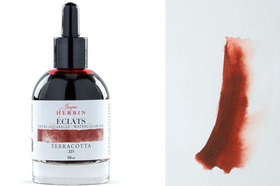 Encre aquarelle Eclats Jacques Herbin 50 ml