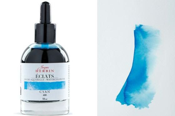 Encre aquarelle Eclats Jacques Herbin 50 ml