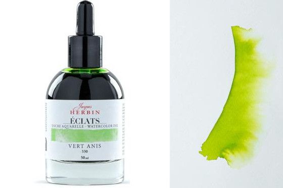Encre aquarelle Eclats Jacques Herbin 50 ml