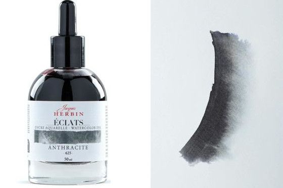 Encre aquarelle Eclats Jacques Herbin 50 ml