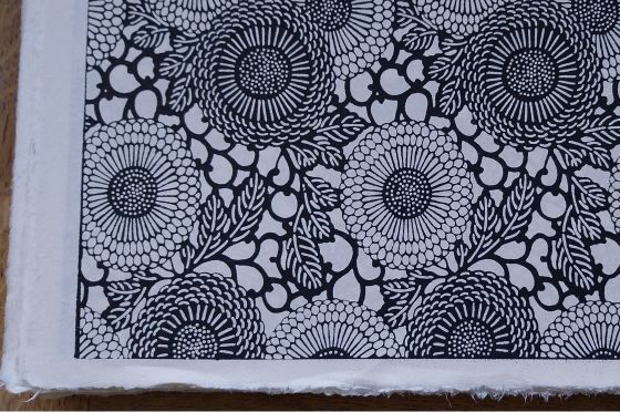 KATAZOME shi 65g/m&sup2;  Hortensias