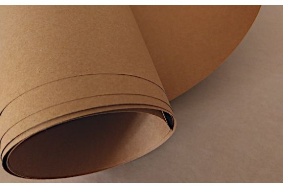 Rouleau Kraft 160g/m&sup2; brun lisse