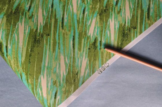 CHIYOGAMI 70g/m&sup2; green marbled