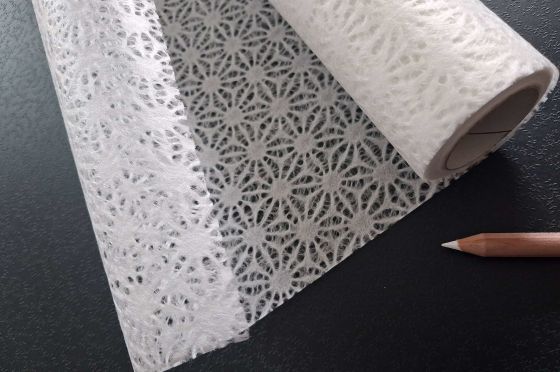 RAKUSUI Rouleau 16g/m² flocons Blanc 