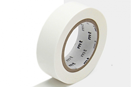 Masking tape blanc