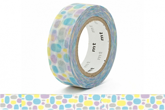 Masking Tape mt Pav&eacute; bleu - pool blue