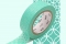 Masking Tape mt cercles verts - line pattern green