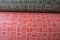 Papier florentin - carreaux zigzag rouges