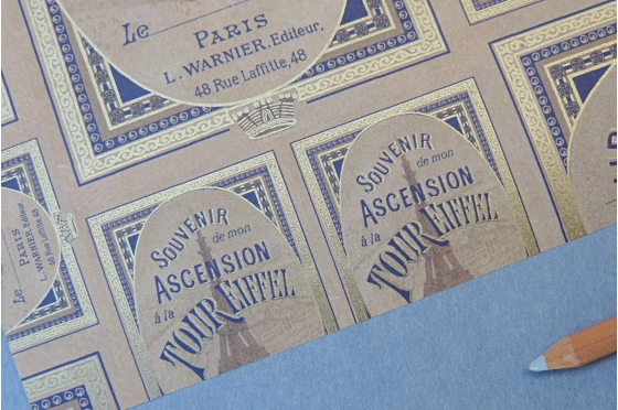 Papier d&eacute;coratif Rossi1931&copy; - Tour eiffel